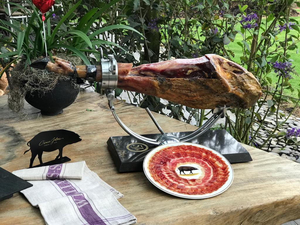 jamon bellota cortador colombia